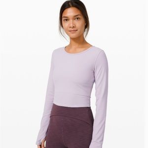 Nulu fitted long sleeve